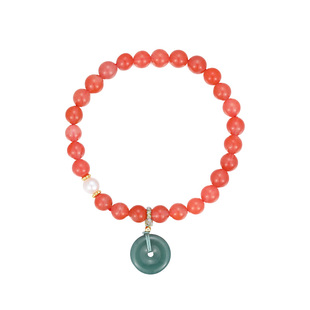 【紫罗兰正版】翡佩手链轻奢高档大气南红玛瑙时尚百搭手串手饰