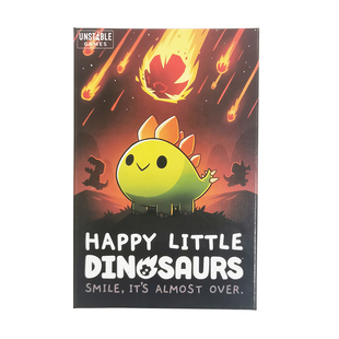 Happy Little Dinosaurs 英文快乐的小恐龙棋牌策略休闲桌游卡牌
