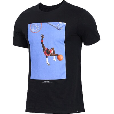 Nike/耐克正品AIR JORDANAJ男子篮球T恤印花半袖短袖T恤 915935