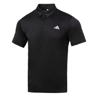阿迪达斯短袖男官方正品夏季新款运动速干t恤男士翻领上衣POLO衫