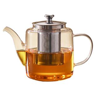 捷安玺茶壶泡茶家用大容量玻璃煮茶器茶水分离加厚耐高温茶具单壶