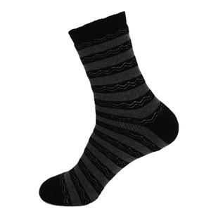 棉元素男士袜子棉质冬季短袜全毛圈加厚款提花男袜M1968