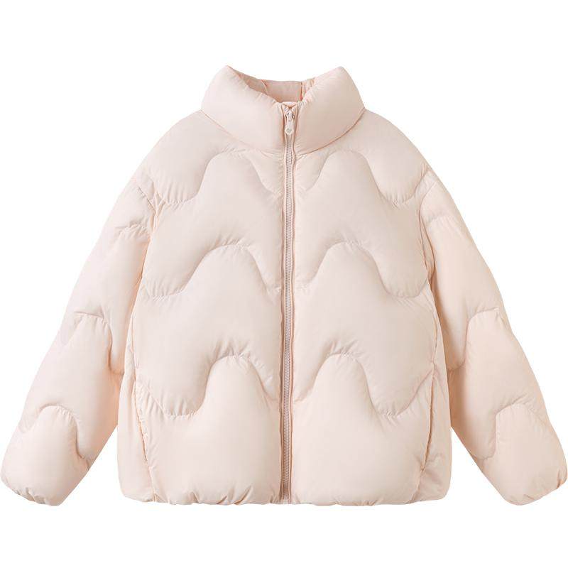 巴拉巴拉balaOne童装儿童羽绒服女童冬装立领保暖外套2025新款潮