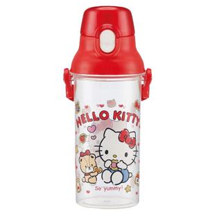 日本进口skater正品儿童水杯直饮杯子宝宝幼儿园小学生水壶480ml