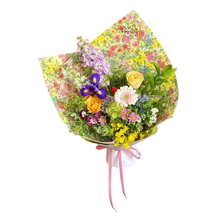 芯苼 在花里雪梨纸鲜花束包花纸搭配资材手工创意diy礼物花艺材料