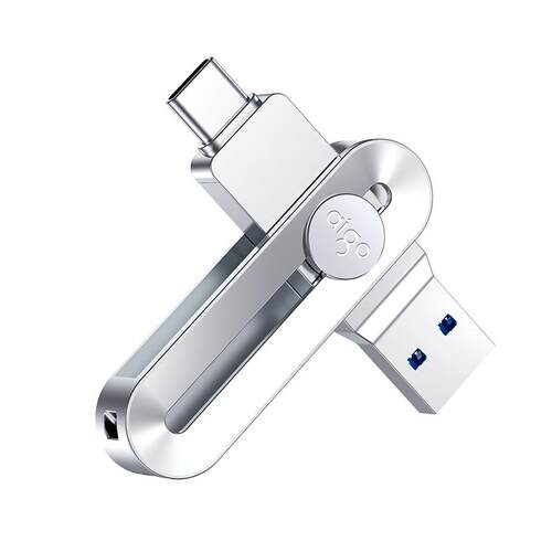 爱国者u盘typec双接口高速usb手机电脑两用优盘大容量定制刻字64g