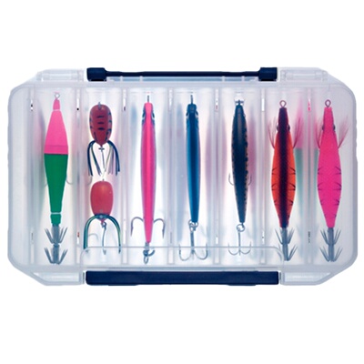 明邦双面假饵盒米诺铅笔铁板盒