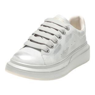 厚底增高显瘦鑫麦昆小白鞋女款单鞋2024年春秋爆款女鞋休闲板鞋女