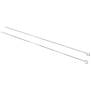 超长小号钩针穿珠针文玩工具串珠器DIY单头口无舌勾针细孔三通针