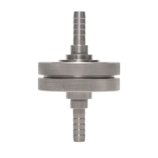 德滤实验室不锈钢可换膜循环水在线过滤器气体采样液体检测滤膜夹