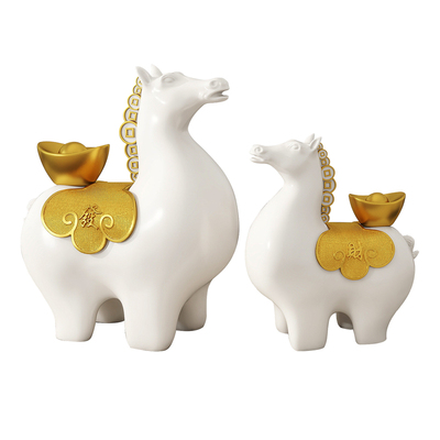 马上有钱马上发财摆件