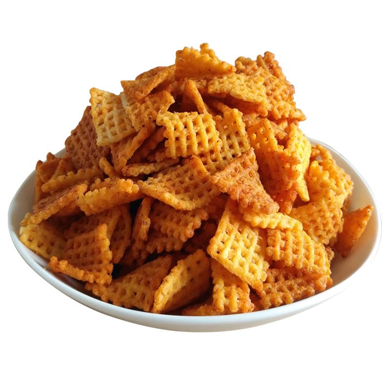 传统手工老式锅巴陕西特色小吃