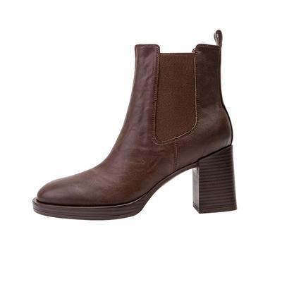 吴大叔秋冬时尚百搭复古切尔西靴