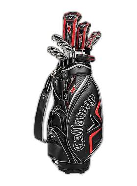 日本直邮Callaway X HOT Japan官方球杆套装11件套球杆和球童包