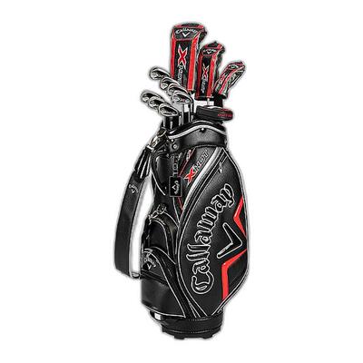 日本直邮Callaway X HOT Japan官方球杆套装11件套球杆和球童包