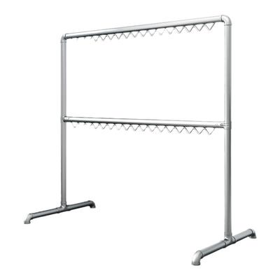 一寸巨粗巨厚带轮子晾衣架