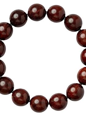 普陀山小叶紫檀手串男款念珠盘玩檀木手串沉香盘珠静心佛珠盘串