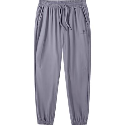 骆驼男装男款针织长裤