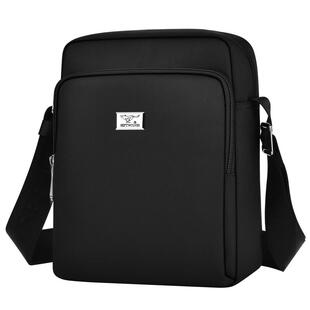 七匹狼商务斜挎包男士简约时尚2026新款单肩包牛津布小背包通勤包