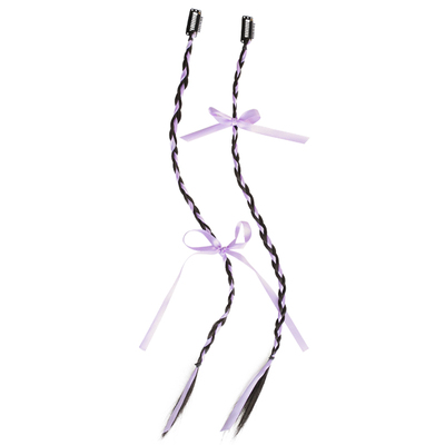 凌小姐y2k芭蕾丝带小辫子发饰