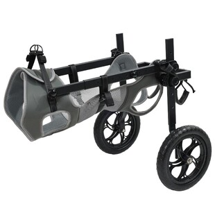 宠物狗狗轮椅助行神器老年犬后腿受伤残疾辅助后肢恢复走路出行车