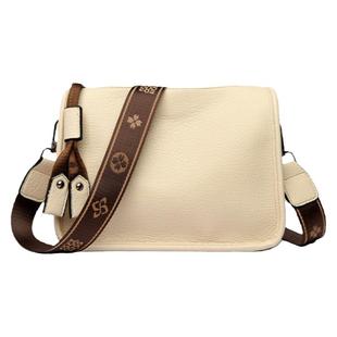 宽带复古女士包包2024新款大容量软皮单肩包中年妈妈婆婆斜跨手提