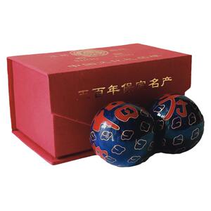景泰蓝健身球空心铃音响保定铁球