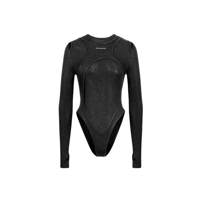 Unawares多挖空长袖连体衣