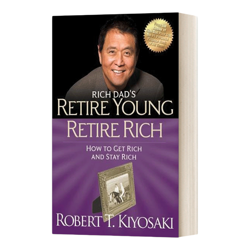 富爸爸年轻退休 英文原版 Retire Young Rich 如何快速获得并长久拥有财富 英文版 进口英语原版书籍