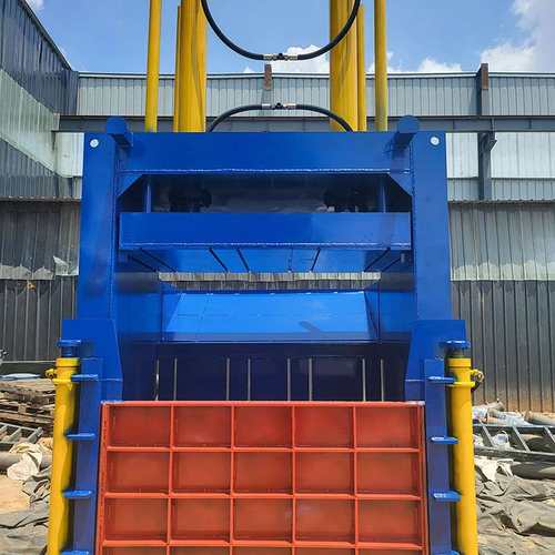 立式液压废铁铝压块机 不锈钢金属铝合金 全自动金属压缩打包机