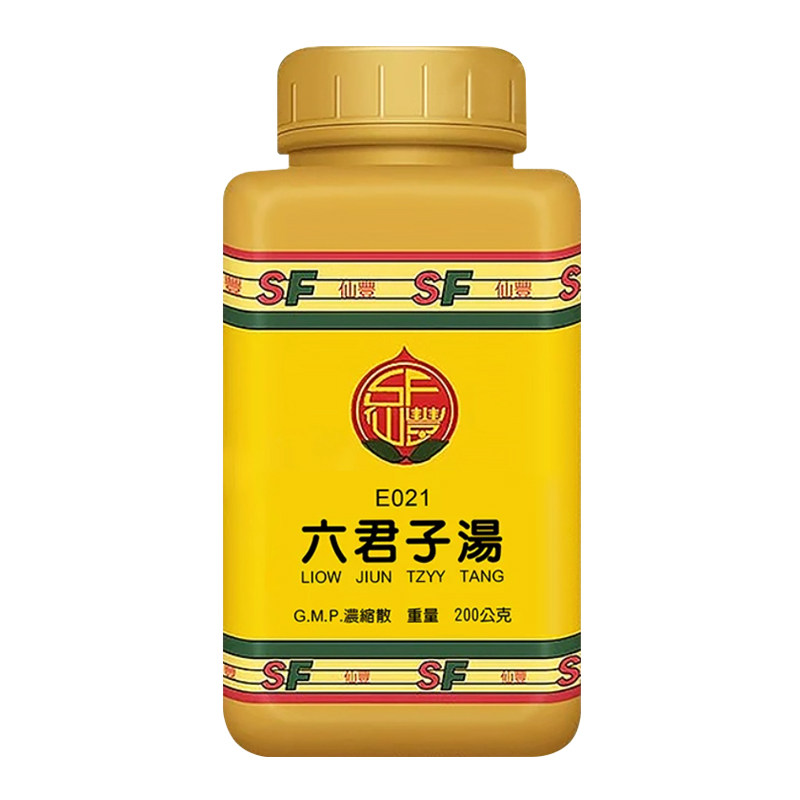 中国台湾仙丰六君子汤200g倪海厦中药补中和气脾胃虚弱食欲不振
