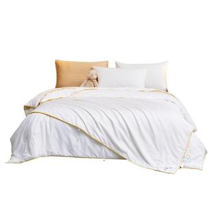 水星家纺儿童蚕丝被低敏长绒棉双宫茧桑蚕丝被子母被芯新年送礼