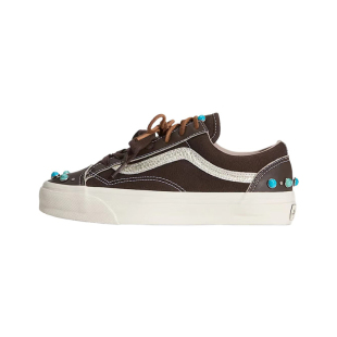 Vans范斯LX Old Skool 36复古做旧Y2K松石低帮休闲运动帆布板鞋
