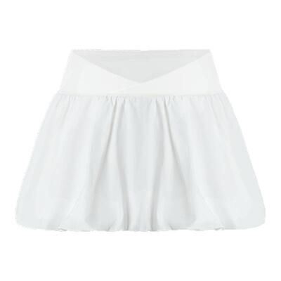 v腰花苞裙裤女夏高弹拼接