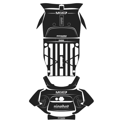 适用25款九号MZMIX版画贴纸拉花