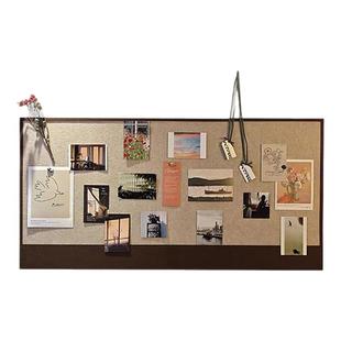 毛毡板照片墙免打孔展示背景墙软木板留言板客厅卧室书桌ins装饰