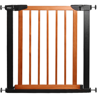 KINGBO实木婴儿楼梯口护栏儿童安全门栏免打孔宠物围栏隔离栅栏杆