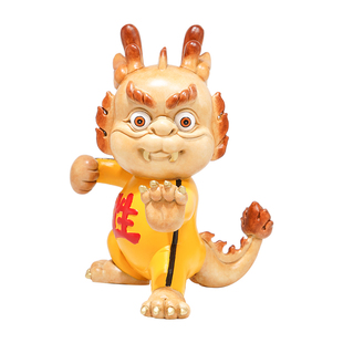 铜摆件《李小龙》铜工艺品 家居饰品 桌面装饰文创生肖龙生日礼物