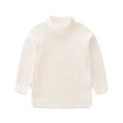 儿童半高领打底衫男童长袖女上衣