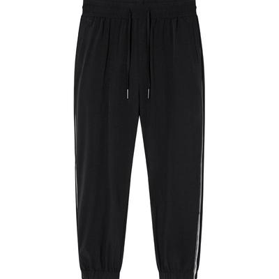 森马字母印花束脚休闲裤男