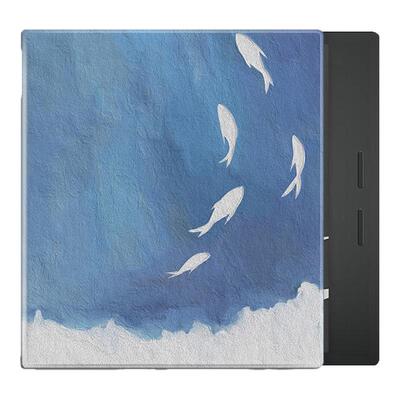 油画风景磁吸电子书保护套