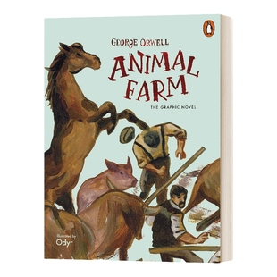 英文原版 Animal Farm The Graphic Novel 动物农场 漫画小说 乔治·奥威尔 英文版 进口英语原版书籍
