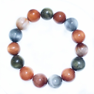 彩发晶手串 蓝发晶手链 红发晶 白发晶 蓝兔毛 灰兔毛 天然水晶