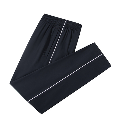 加绒校服裤子秋冬季加厚绒运动裤