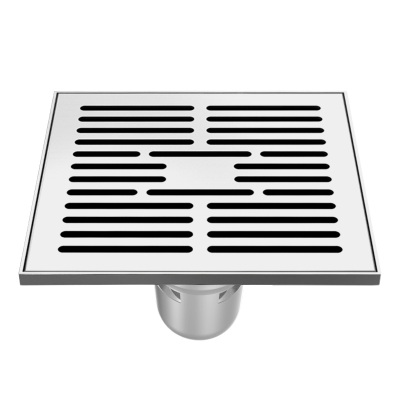室外大口径不锈钢地漏304加厚防臭户外庭院阳台排水75专用110管道