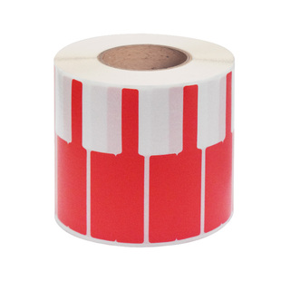 安杰优线缆标签网线标签贴纸电源线路机房插头线束70*24不干胶通信机房网络布线刀型彩色防水光纤线缆合成纸