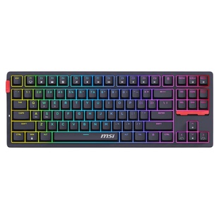 MSI微星FORGE GK300机械键盘游戏电竞三模无线键盘游戏电竞专用