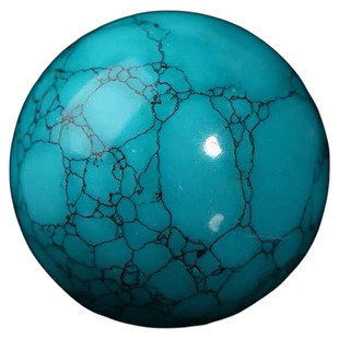 高瓷绿松水草纹单珠子铁线仿松石圆珠散珠文玩金刚星月手串配饰品