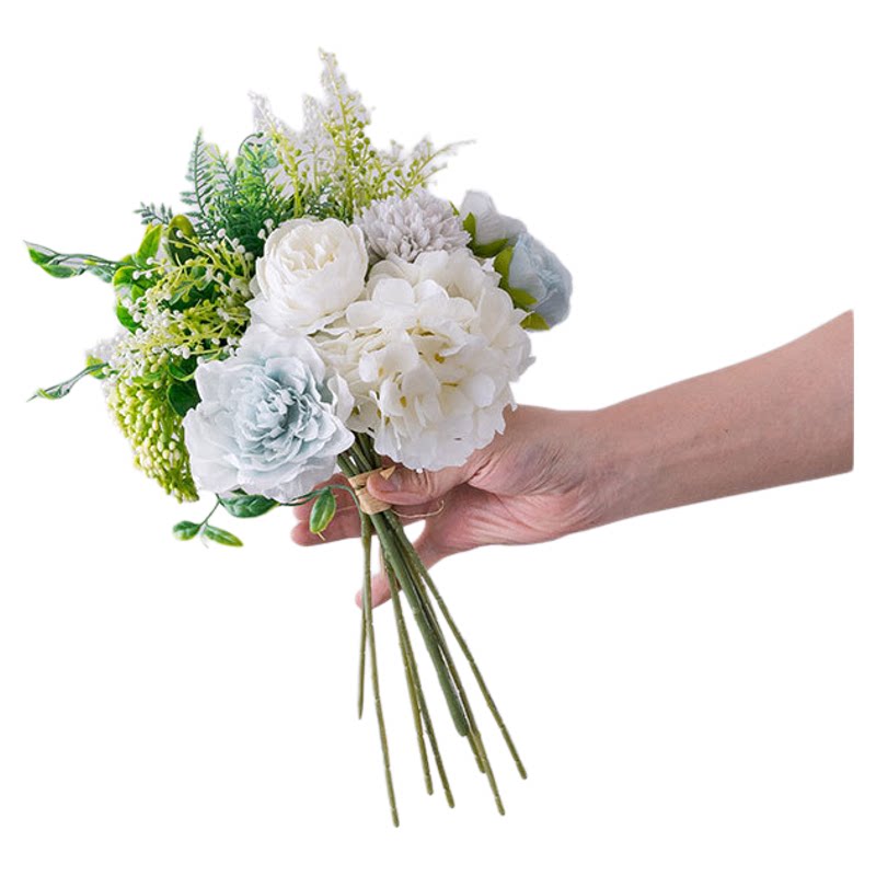 仿真米粒绣球花束假花花束家居餐仿真花/假花