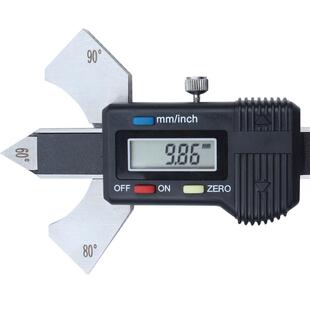 日本三量数显焊缝尺0-12.5mm焊缝检验尺焊接高度检测尺电焊缝检测